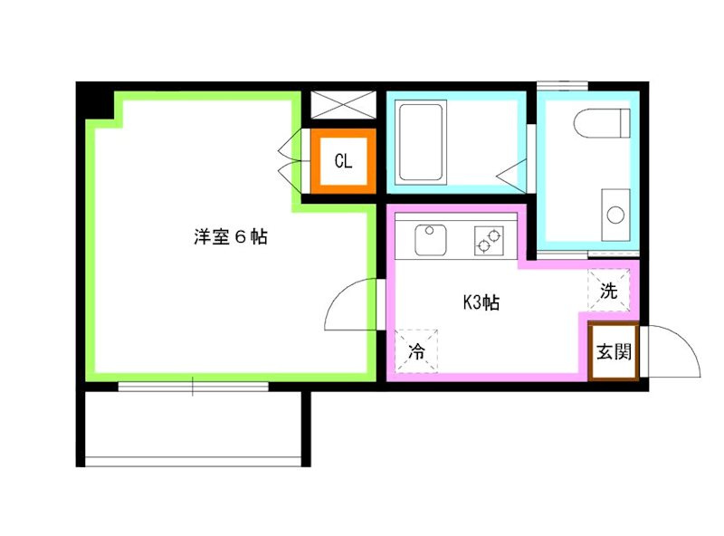 武蔵野市吉祥寺本町１丁目の賃貸マンションの間取り