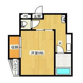 富岡ビルの間取り