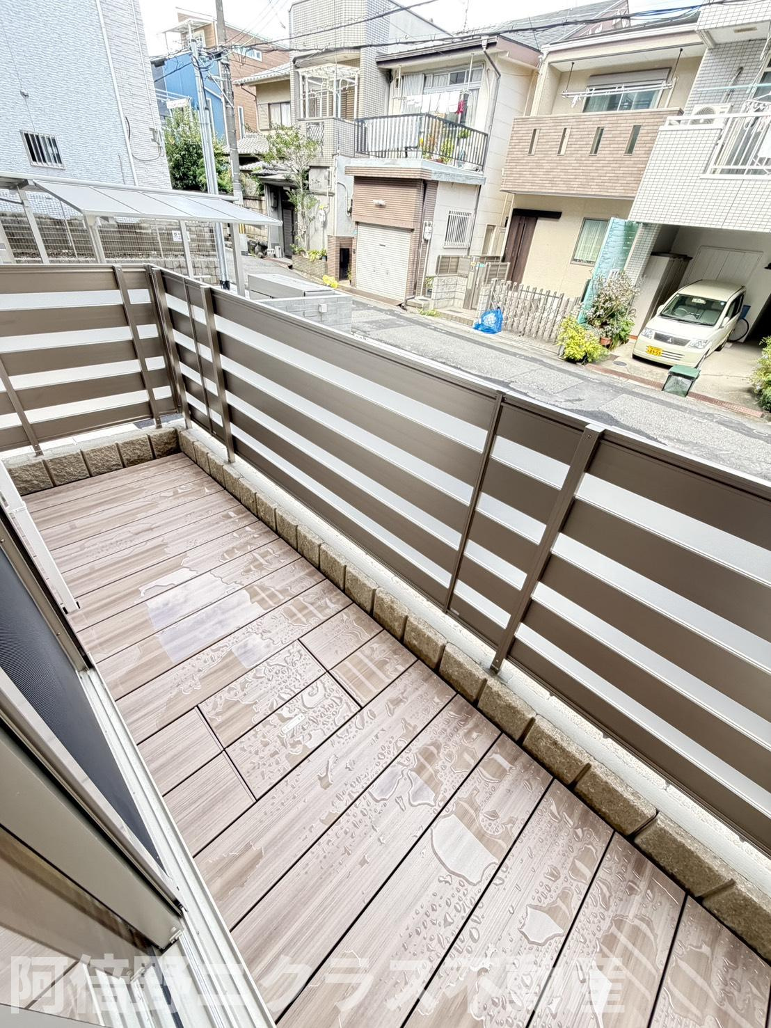 RETOLIA阪南町のバルコニー