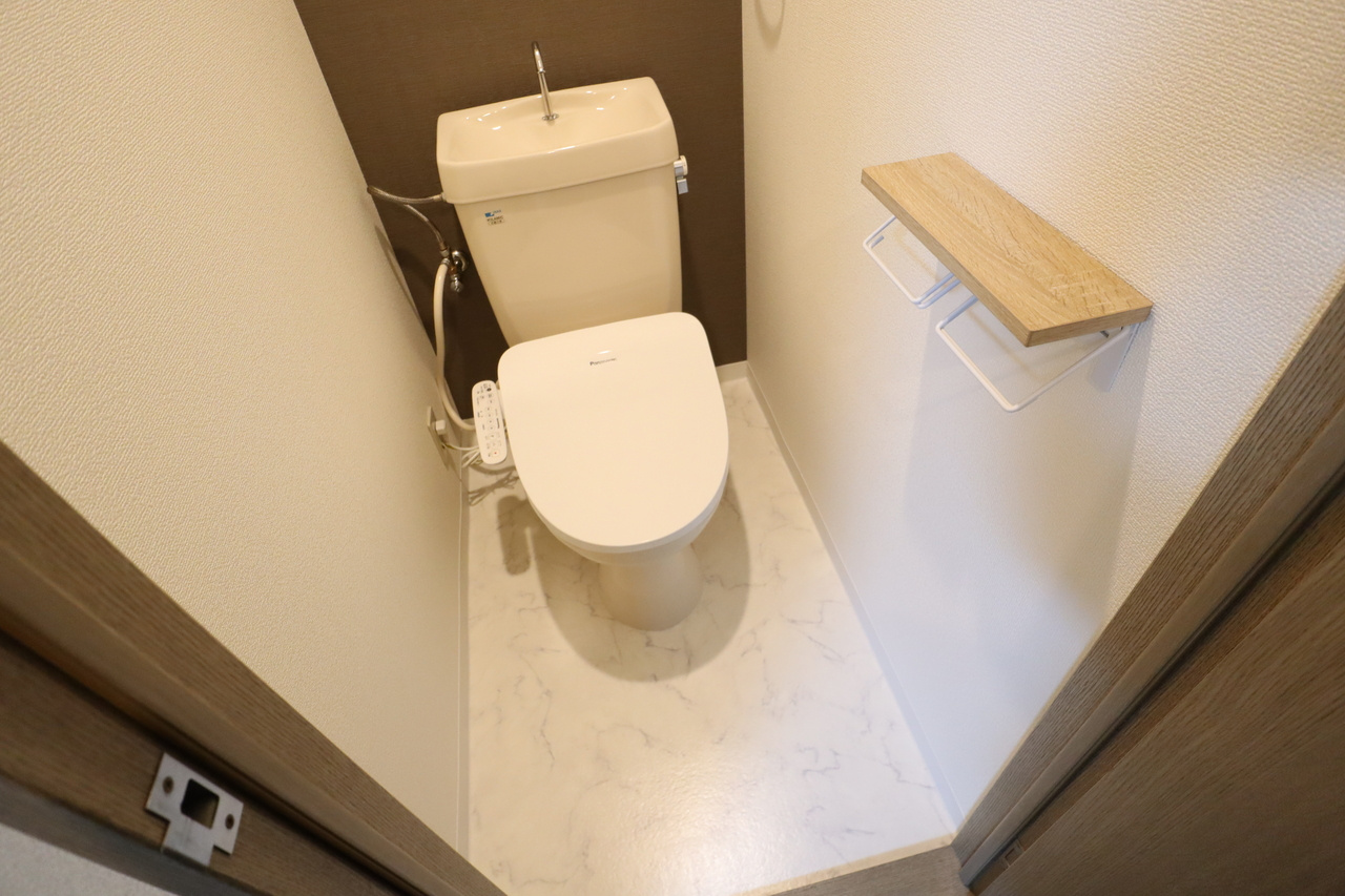 シャンクレール壱番館のトイレ