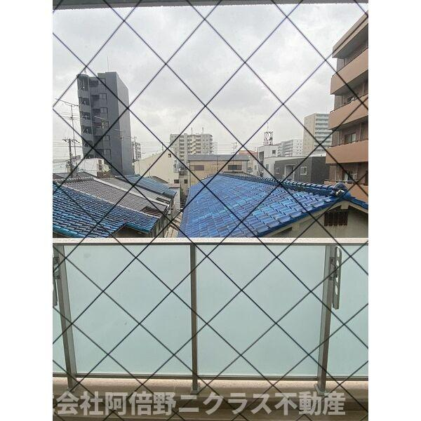 ブルーノ北畠のバルコニー|内装は別部屋の参考写真です。
