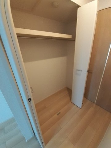 ヌーヴェル　ソレイユの収納|専用の収納スペースです