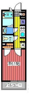 ＪＨＫ浦和仲町の間取り