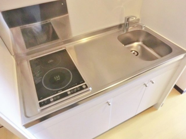 ＪＨＫ浦和仲町のキッチン|☆２口システムキッチン・自炊に便利です。☆