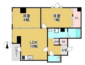 プレシャスUSの間取り