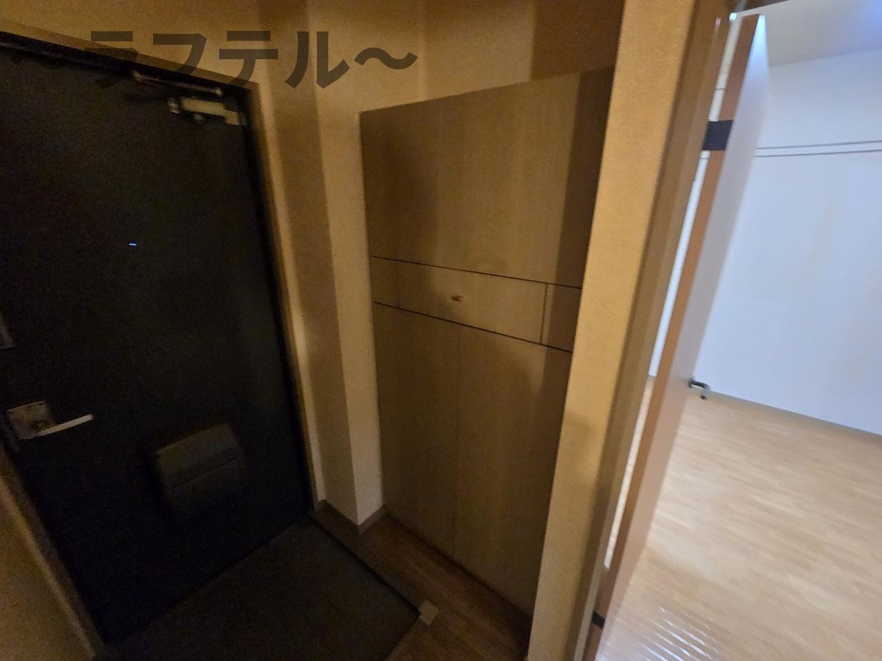 サンハイツのエントランス