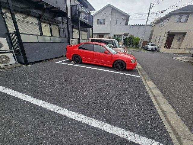 サンハイツの駐車場