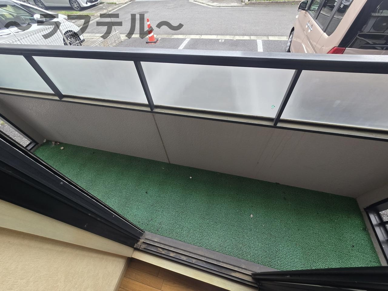 サンハイツのバルコニー