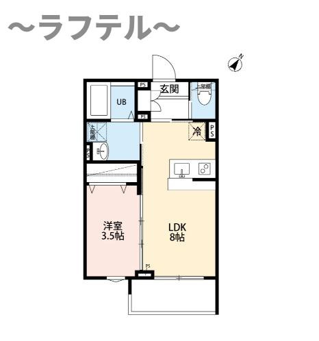 robot home 航空公園の間取り