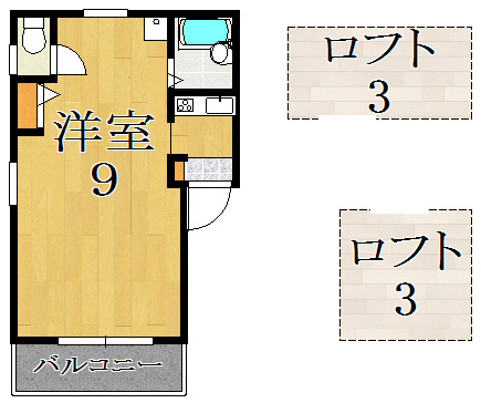 アッシュビーアコダの間取り