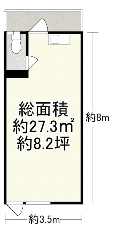 ダイワ・テニメントの間取り