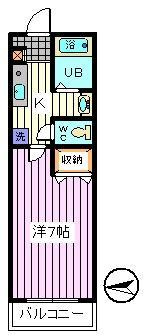 パン・ボヌールの間取り|安心のオートロック完備です。