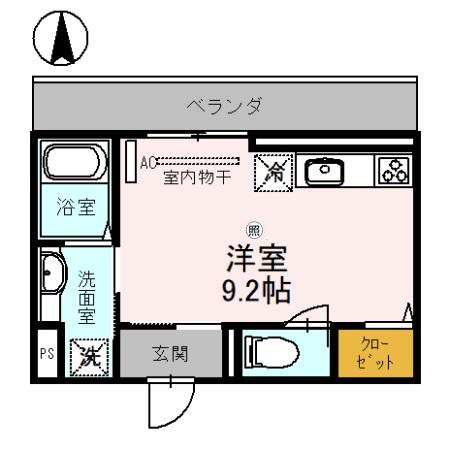 ダイヤモンドフジ鶴橋　プラチナの間取り