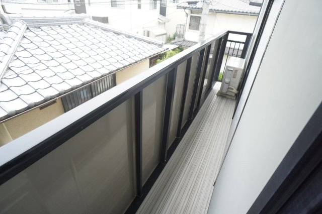 ビーラインますみやのバルコニー