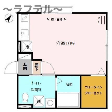 リバーパークの間取り