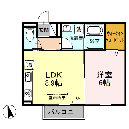 ヴィラ川口南町の間取り