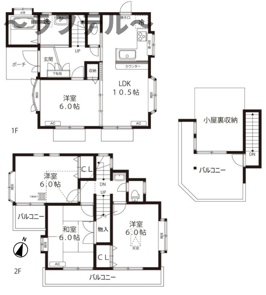 狭山戸建の間取り