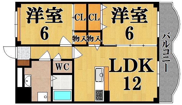 アソシエートの間取り