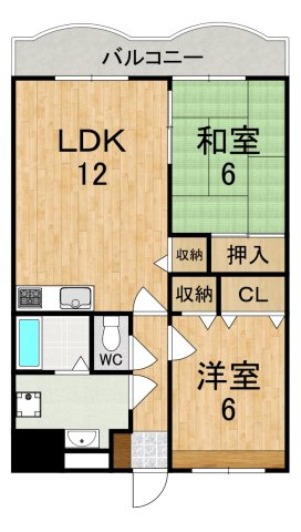 アソシエートの間取り