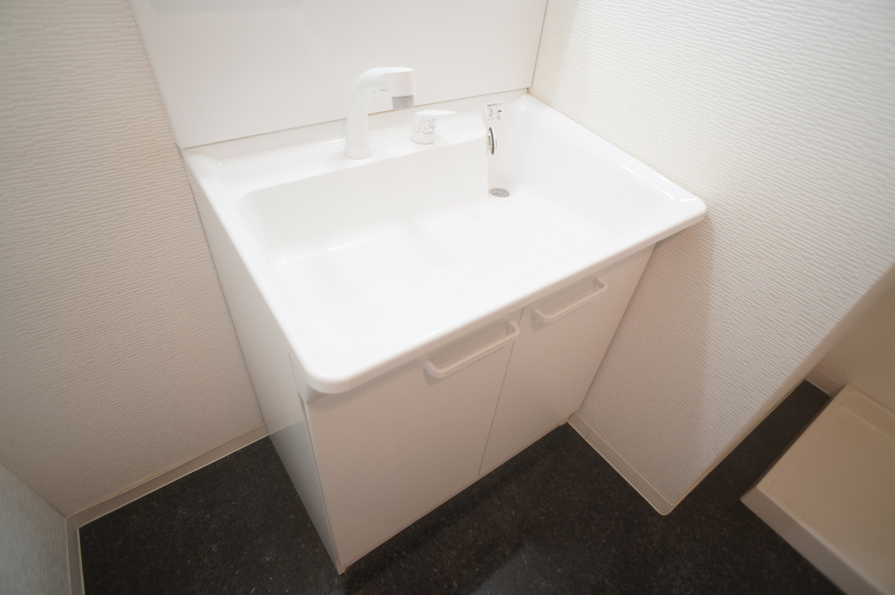 生駒郡斑鳩町阿波２丁目の賃貸マンションの洗面所