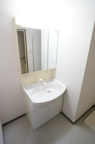 生駒郡斑鳩町阿波２丁目の賃貸マンションの洗面所