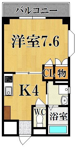 メゾン１６の間取り