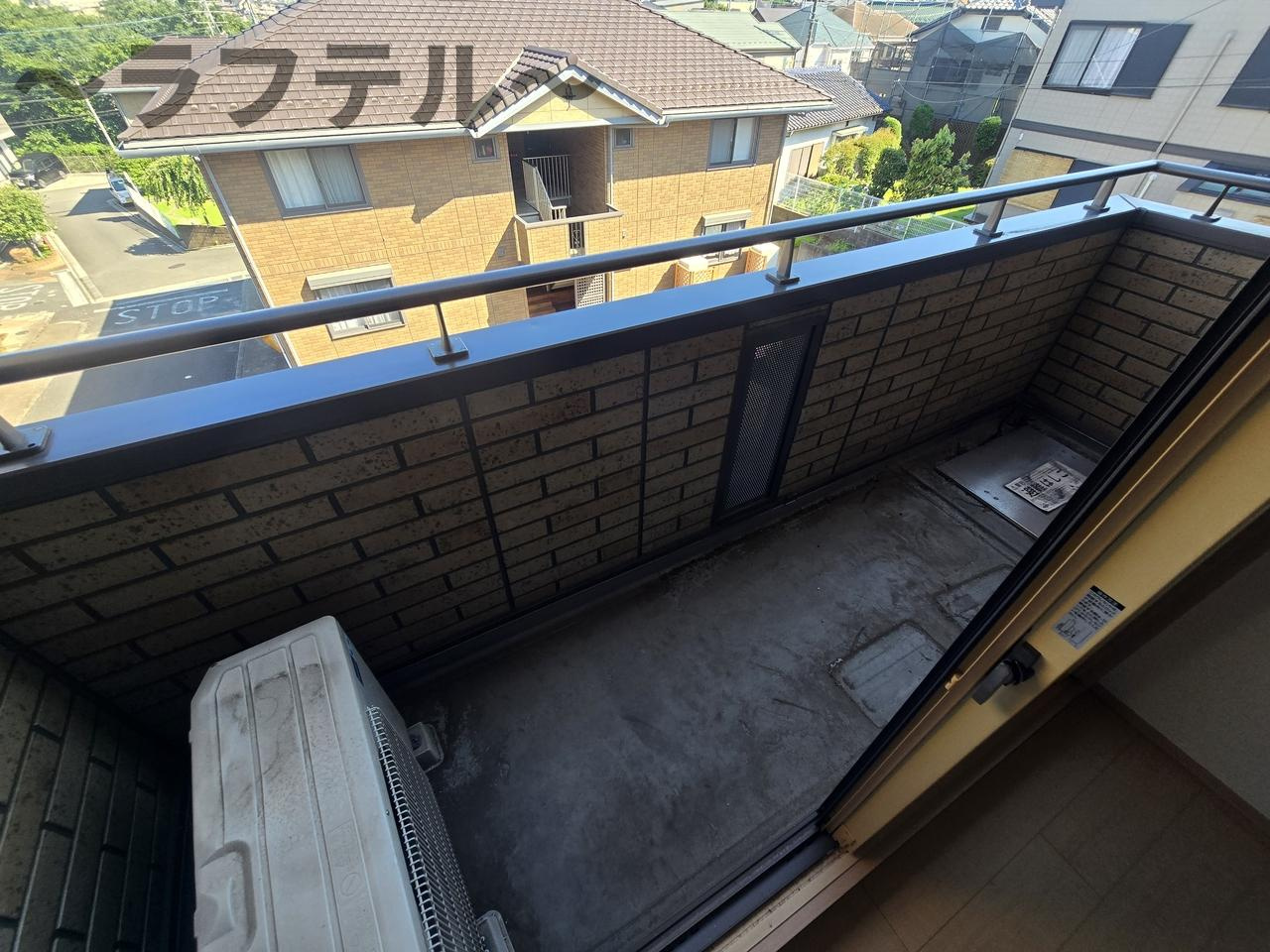 モンソレーユ　Ａのバルコニー