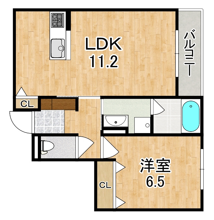 ライムストーン新大宮の間取り