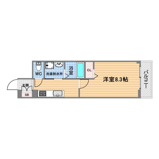 grande甲子園口の間取り