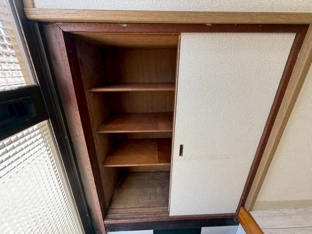 北御門連棟住居の玄関
