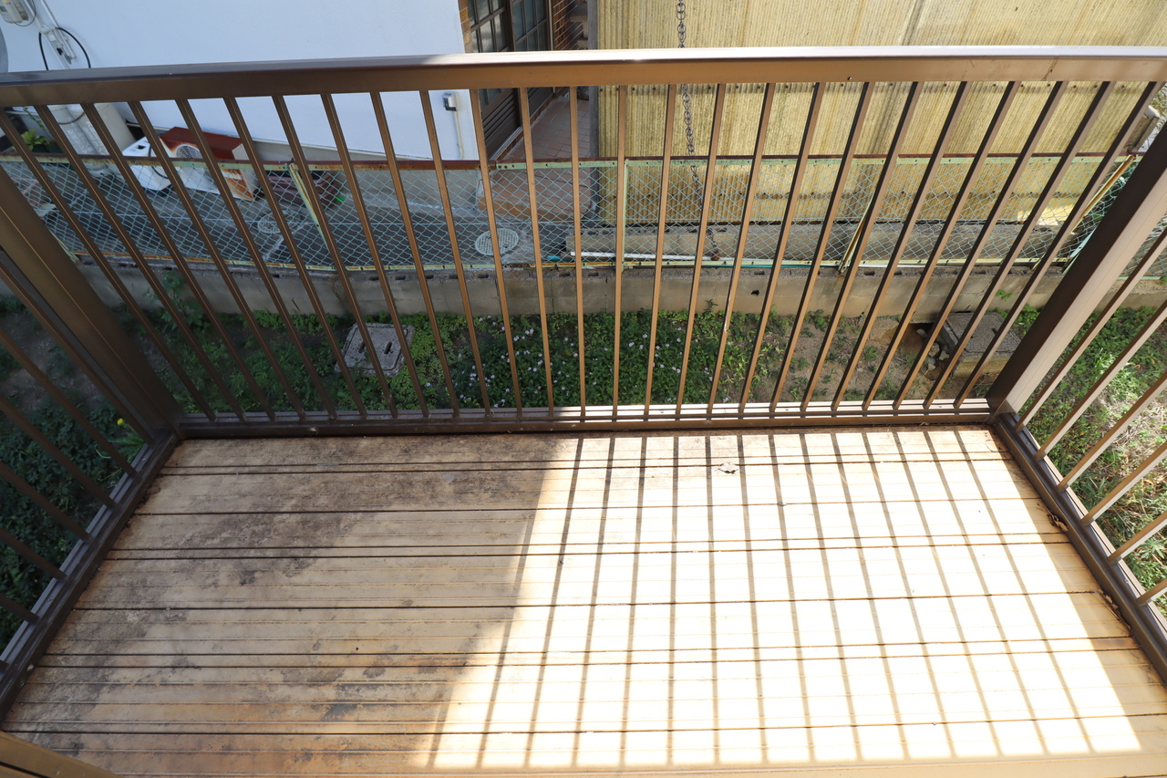 額田部北町戸建のバルコニー