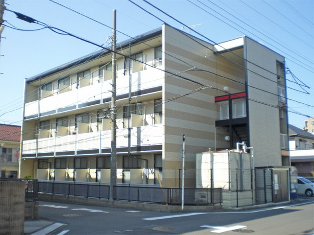 レオパレスハピネスの外観|外観は落ち着いています
