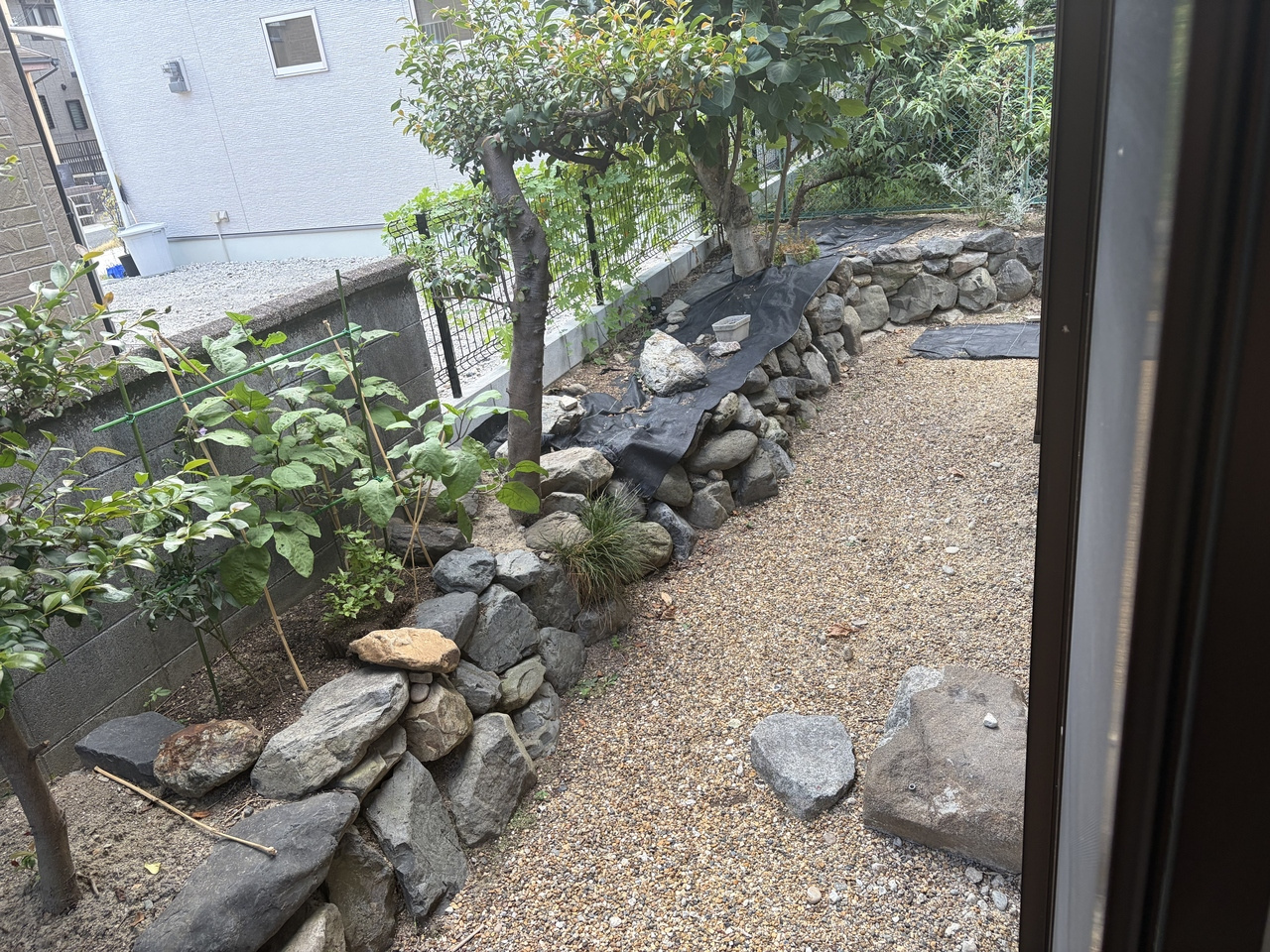 秋篠三和町1丁目戸建の庭