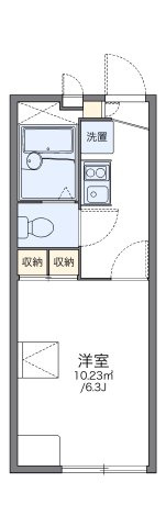 レオパレス大宮の間取り|代表的な間取のため実際の間取とは異なる場合があります