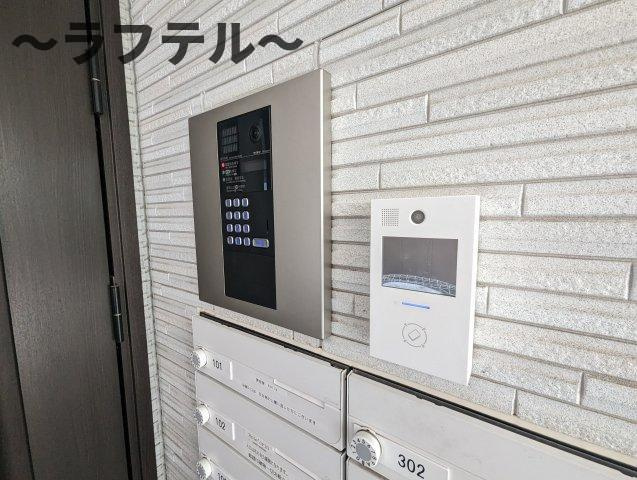 所沢市くすのき台３丁目のアパートのセキュリティ
