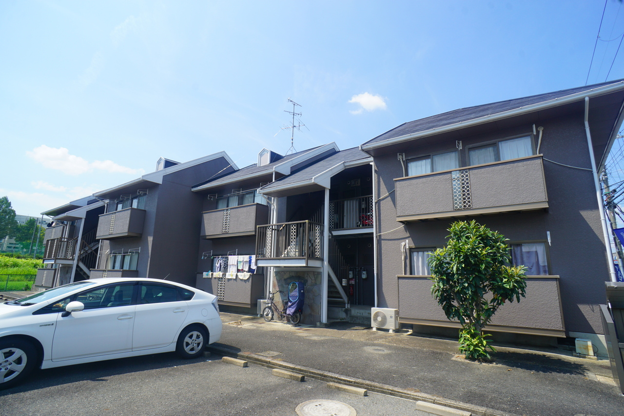 スカイハイツ・ピア１号棟の外観