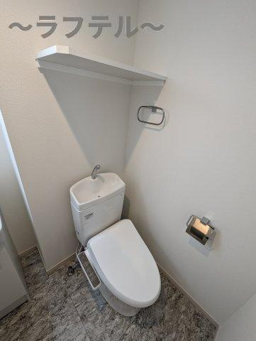 所沢市旭町のアパートのトイレ|別部屋イメージ写真