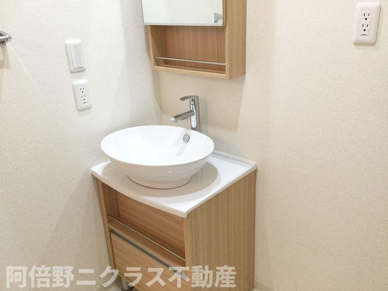 フジパレス針中野Ⅱ番館の洗面所