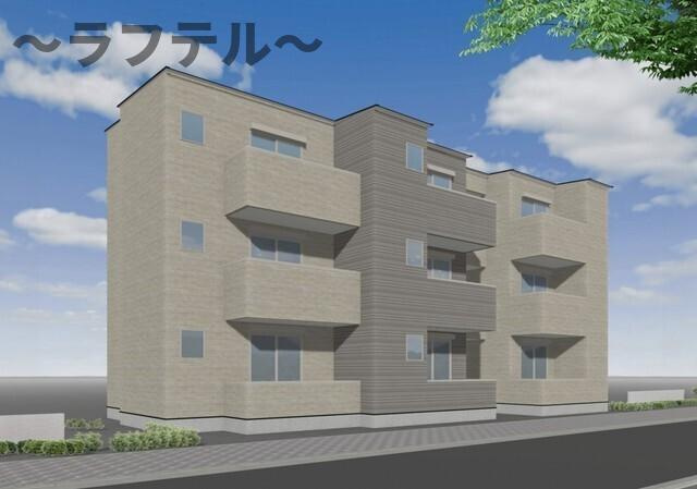 (仮称)ジーメゾン東藤沢ソレイユの外観パース