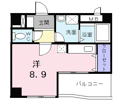 エスタシオンの間取り