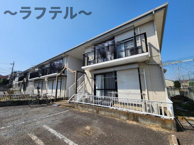 所沢市大字北秋津のアパートの外観