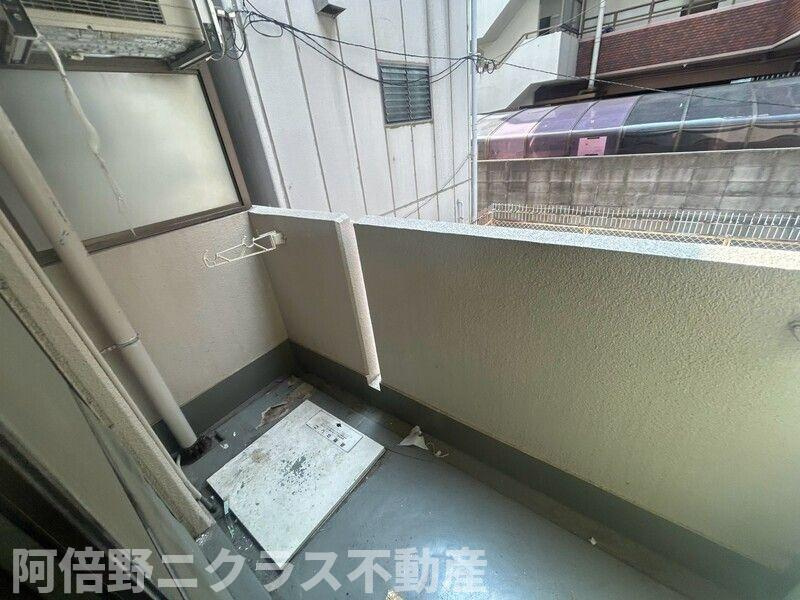 アルテハイム天王寺のバルコニー