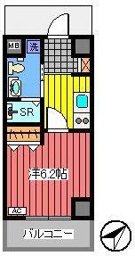 ＲＯＪＩ　ＵＲＡＷＡの間取り|★間取り（シャワールームタイプ）★