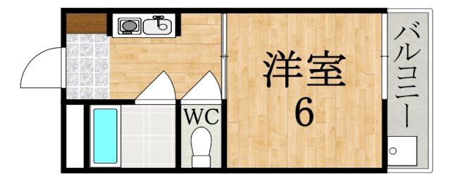 エムズ新賀の間取り