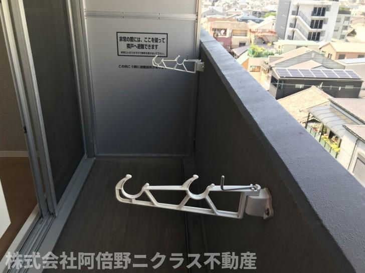 グランパシフィック阪南町のバルコニー