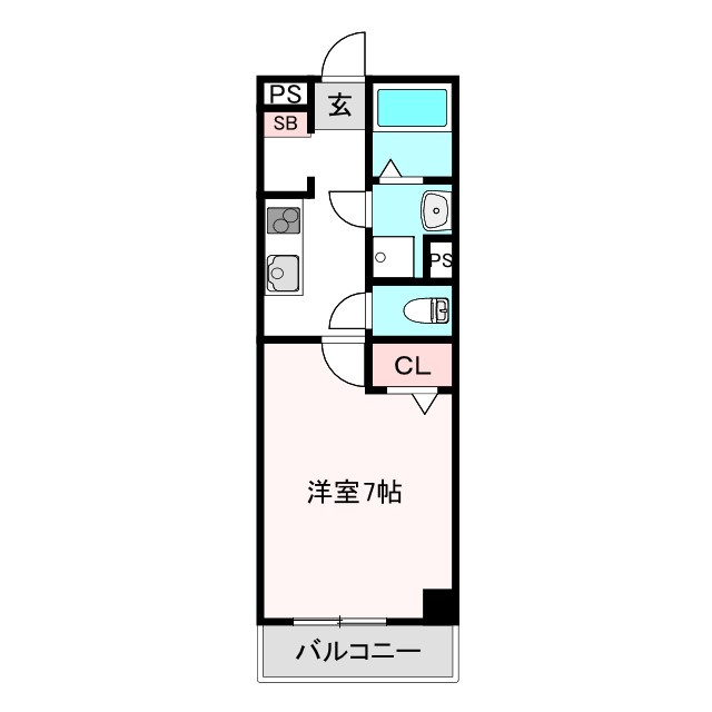 グランパシフィック阪南町の間取り