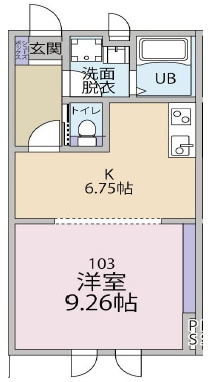 ナチュールV狭山台の間取り