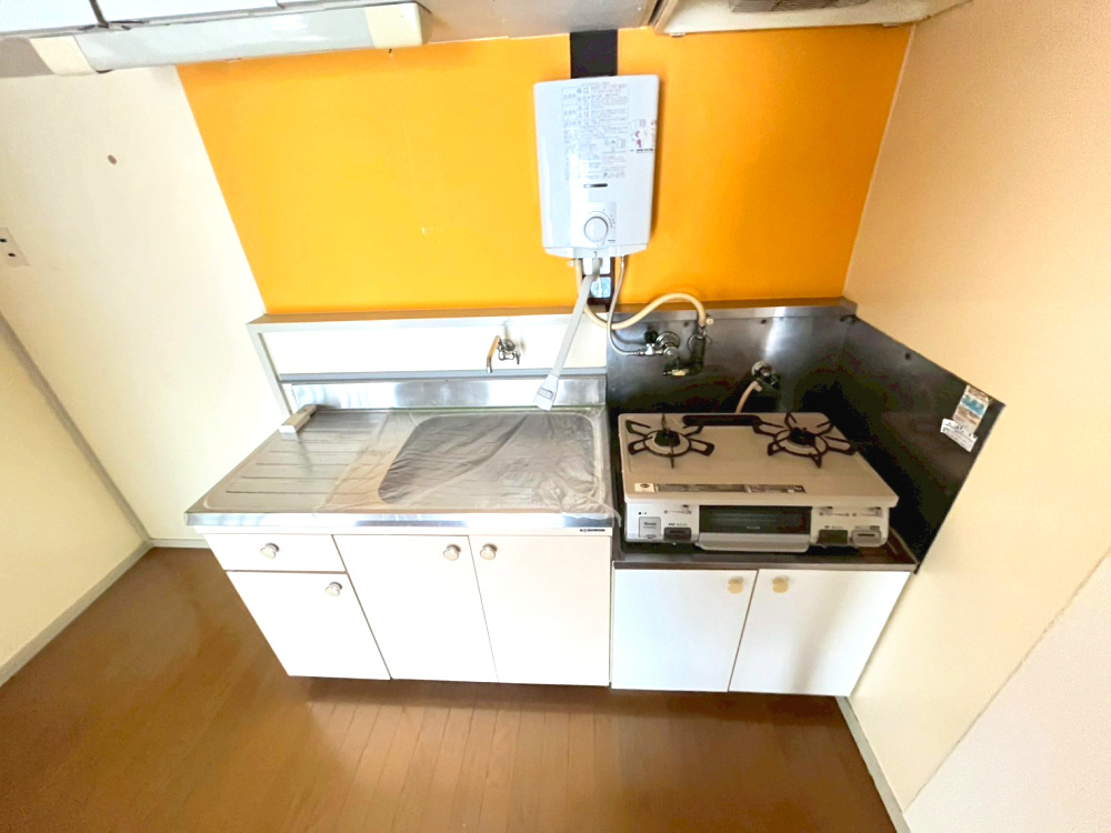 上高丸住宅1号棟のキッチン|キッチンでお料理をお楽しみください