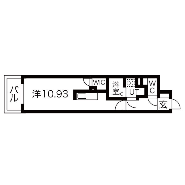 アクアプレイス上本町の間取り