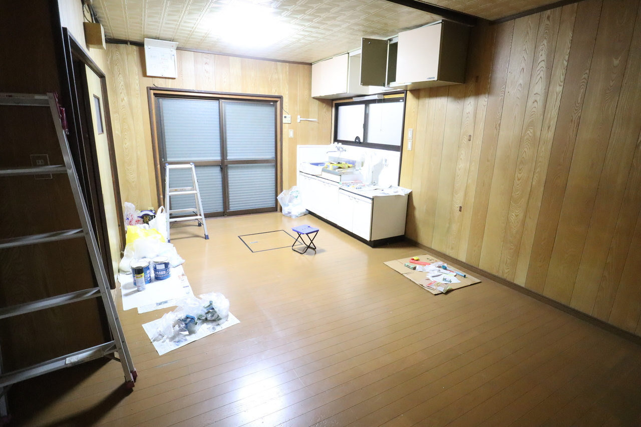 松村邸の居間・リビング